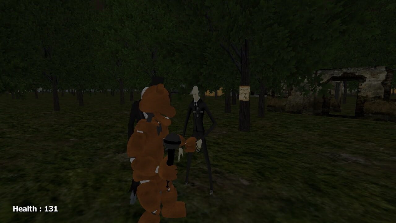 Slenderman vs. Freddy the Fazbear — Screenshot 2