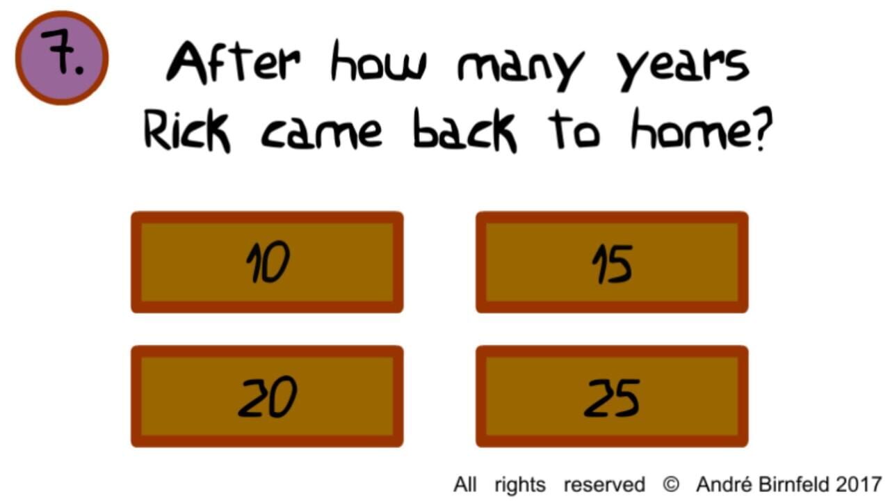 Genius Quiz Rick&M — Screenshot 2