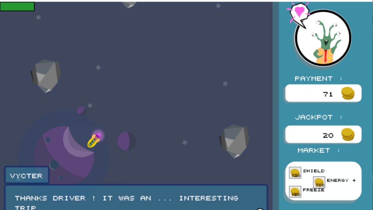 Taxi of the Asteroids — Screenshot 2