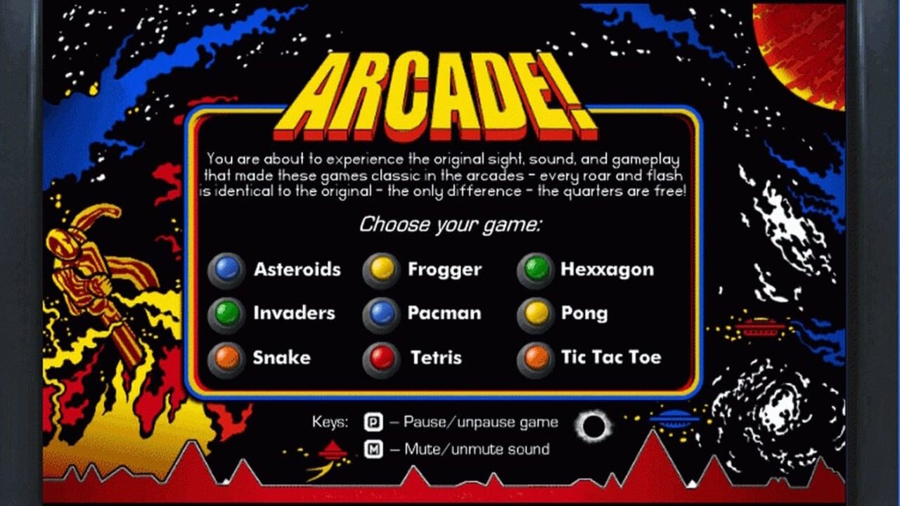 Arcade! Classic Arcade Pack — Screenshot 1
