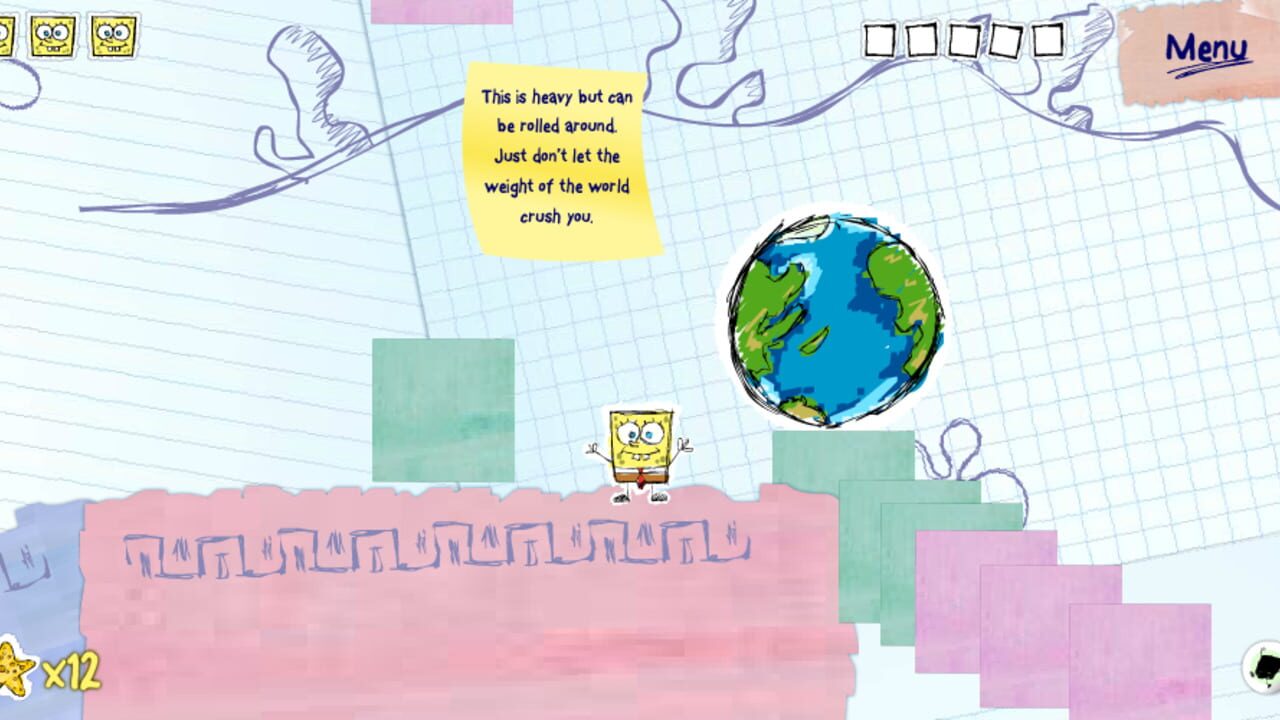 SpongeBob SquarePants: Doodlepants Screenshot 1
