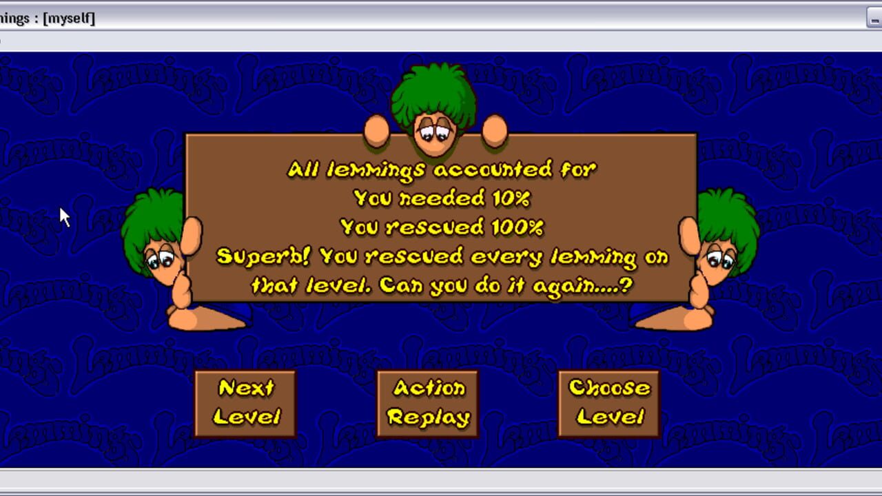 Lemmings & Oh No! More Lemmings — Screenshot 4
