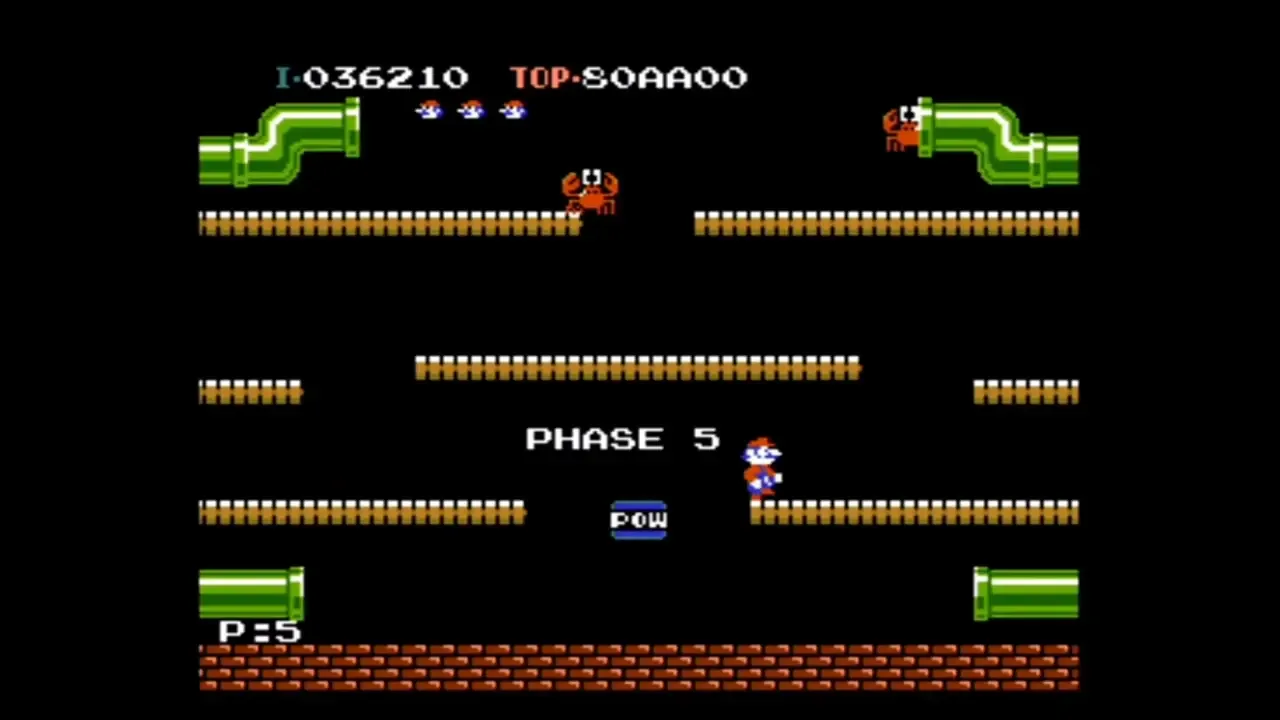 Mario Bros. Classic Serie banner