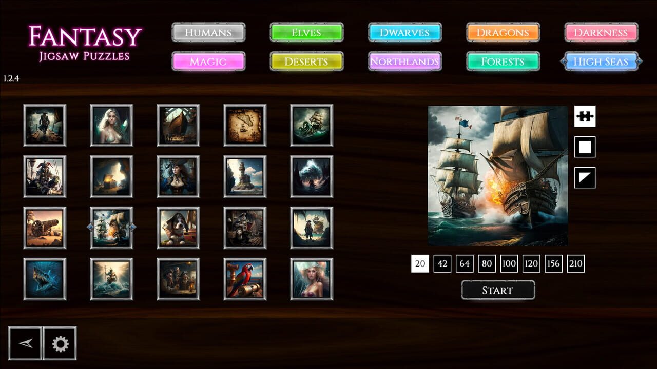 Fantasy Jigsaw Puzzles: High Seas Image