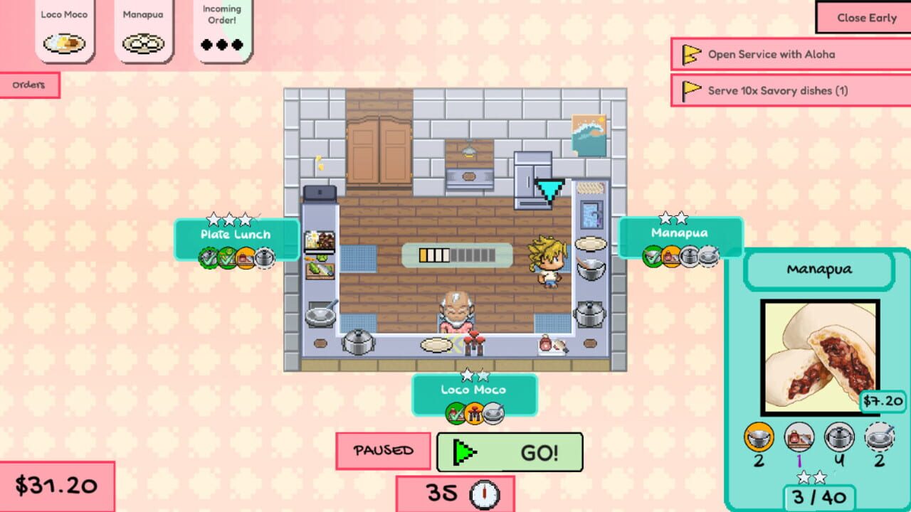 Screenshot de Kitchen Sync: Aloha!