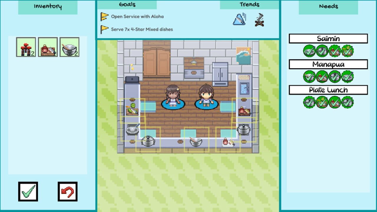 Screenshot de Kitchen Sync: Aloha!