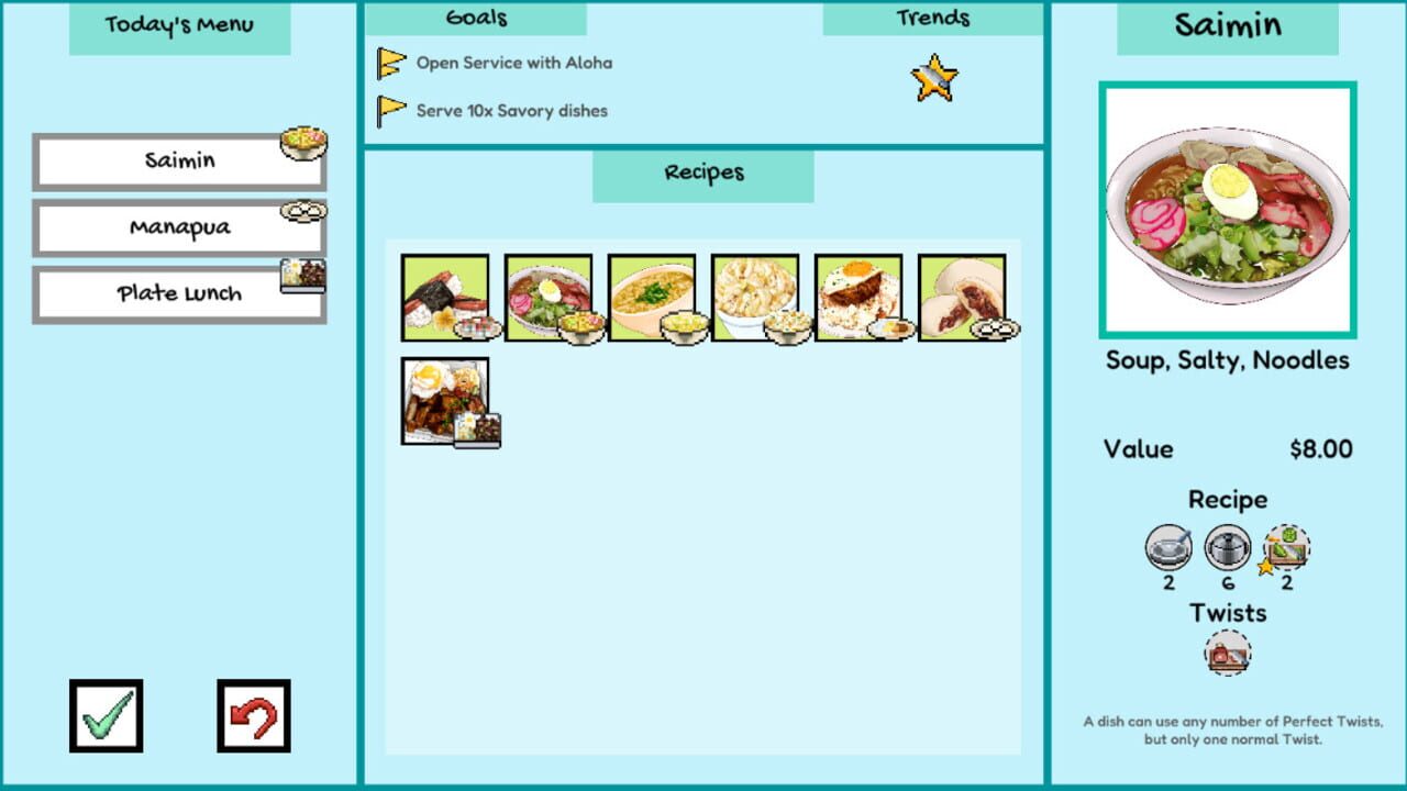 Screenshot de Kitchen Sync: Aloha!