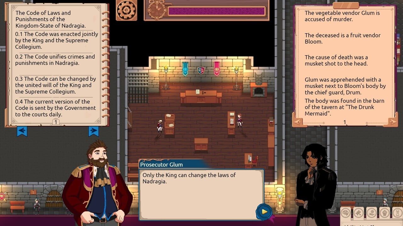 Screenshot de Laws of Nadragia
