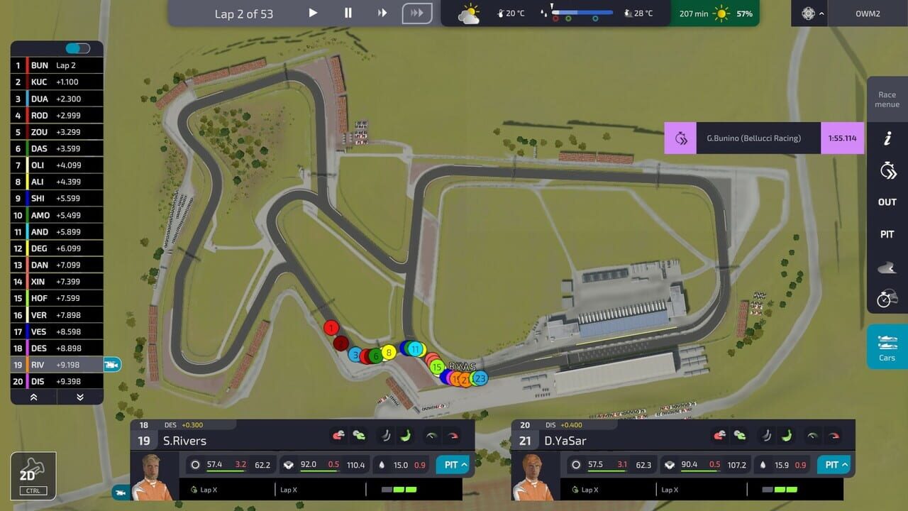 Open Wheel Manager 2 — Screenshot 5