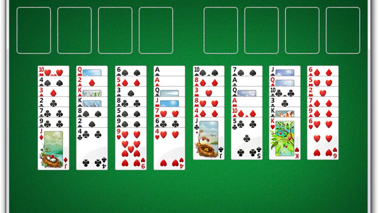 Microsoft FreeCell Screenshot 1