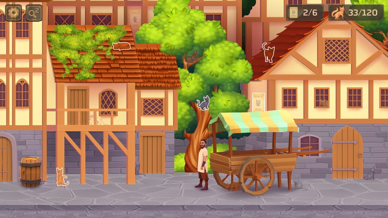 Cat Search in Medieval Times — Screenshot 2