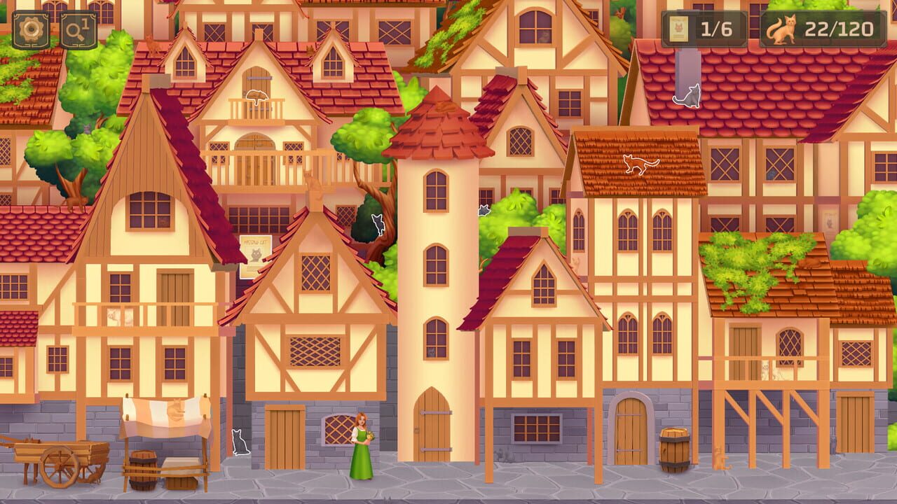 Cat Search in Medieval Times — Screenshot 5