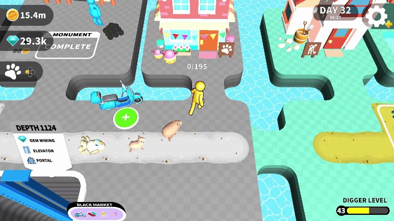 Dig Deep: Chunky Pets — Screenshot 1