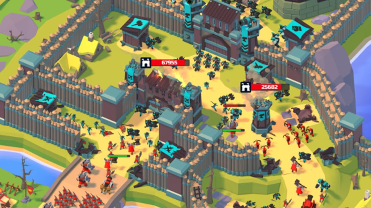 Idle Siege: Army Tycoon Game Image