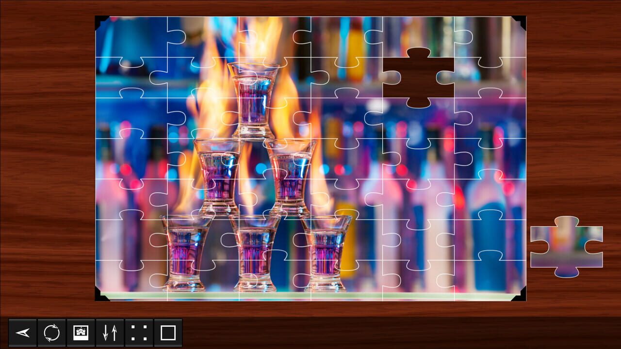 Jigsaw Puzzle World: Bar Drinks Image