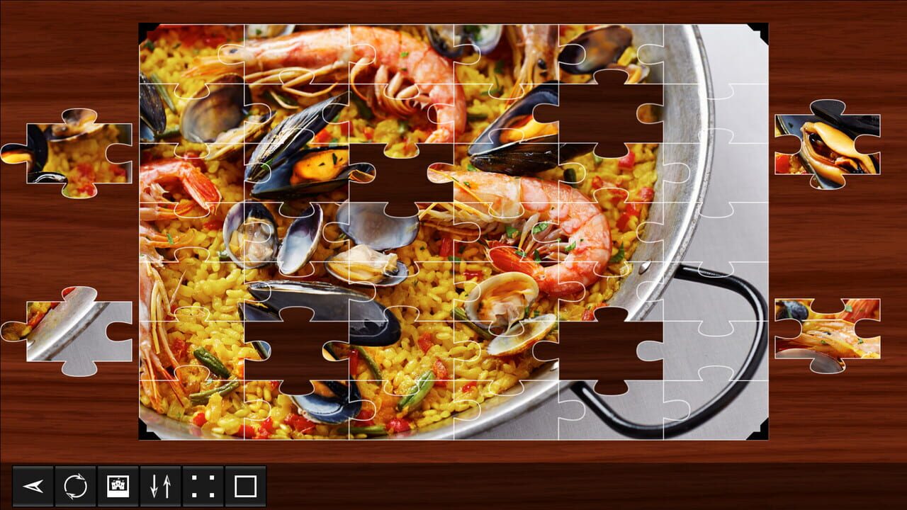 Jigsaw Puzzle World: Mediterranean Food Image
