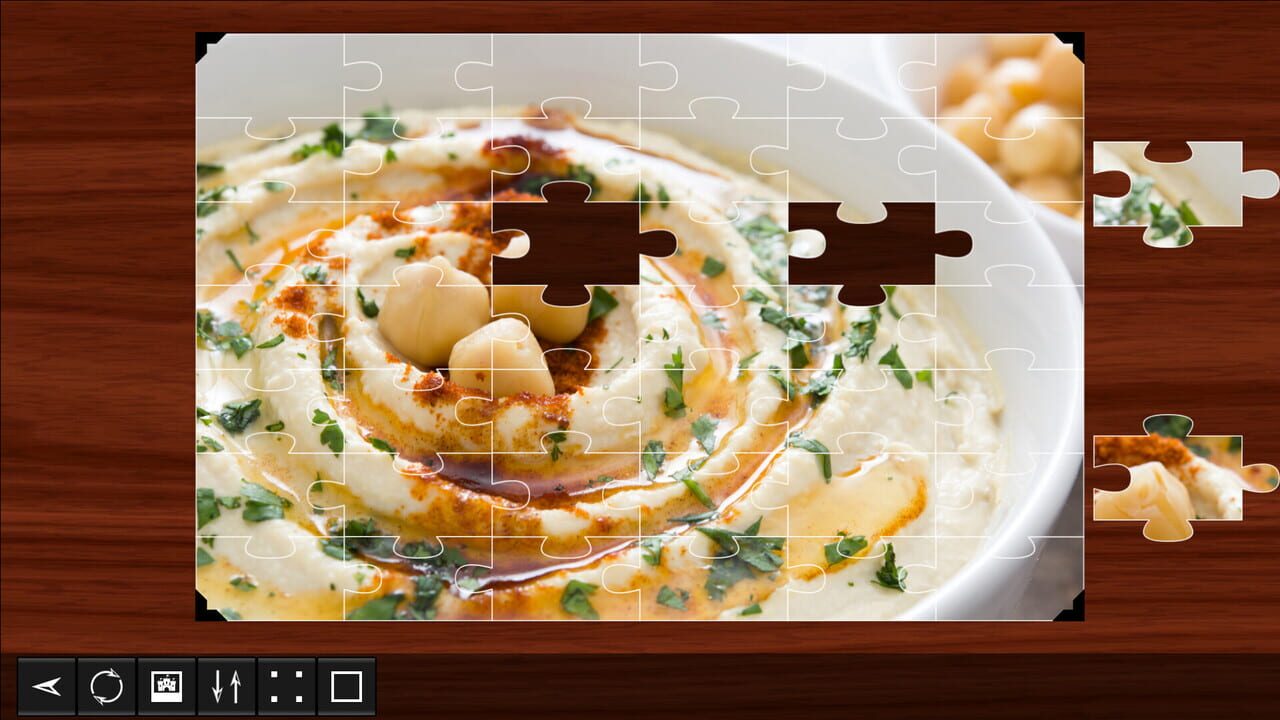 Jigsaw Puzzle World: Mediterranean Food Image