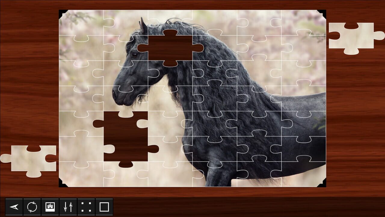 Jigsaw Puzzle World: Horses Image