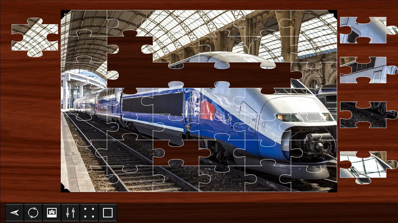 Jigsaw Puzzle World: Trains Image