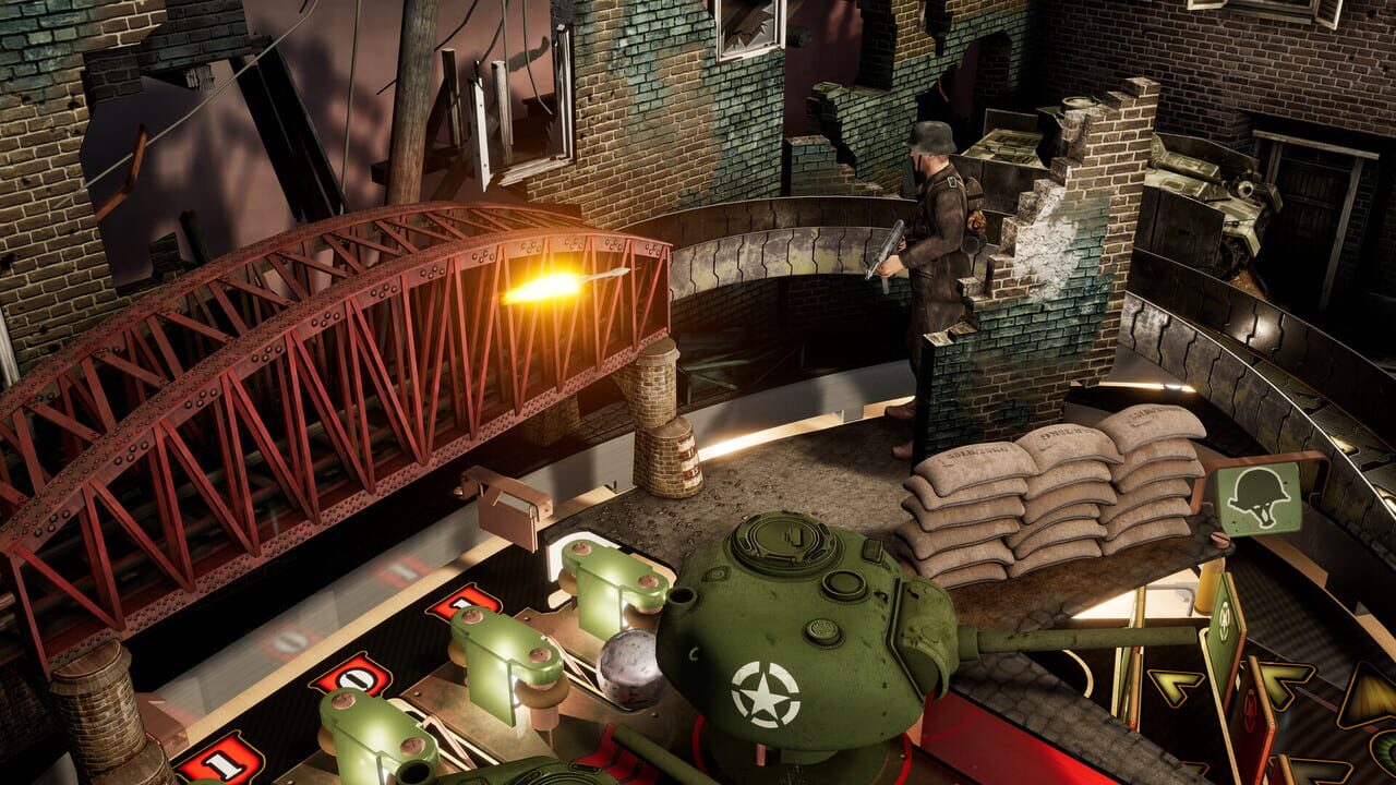 Pinball FX: Brothers in Arms - Win the War Pinball Image