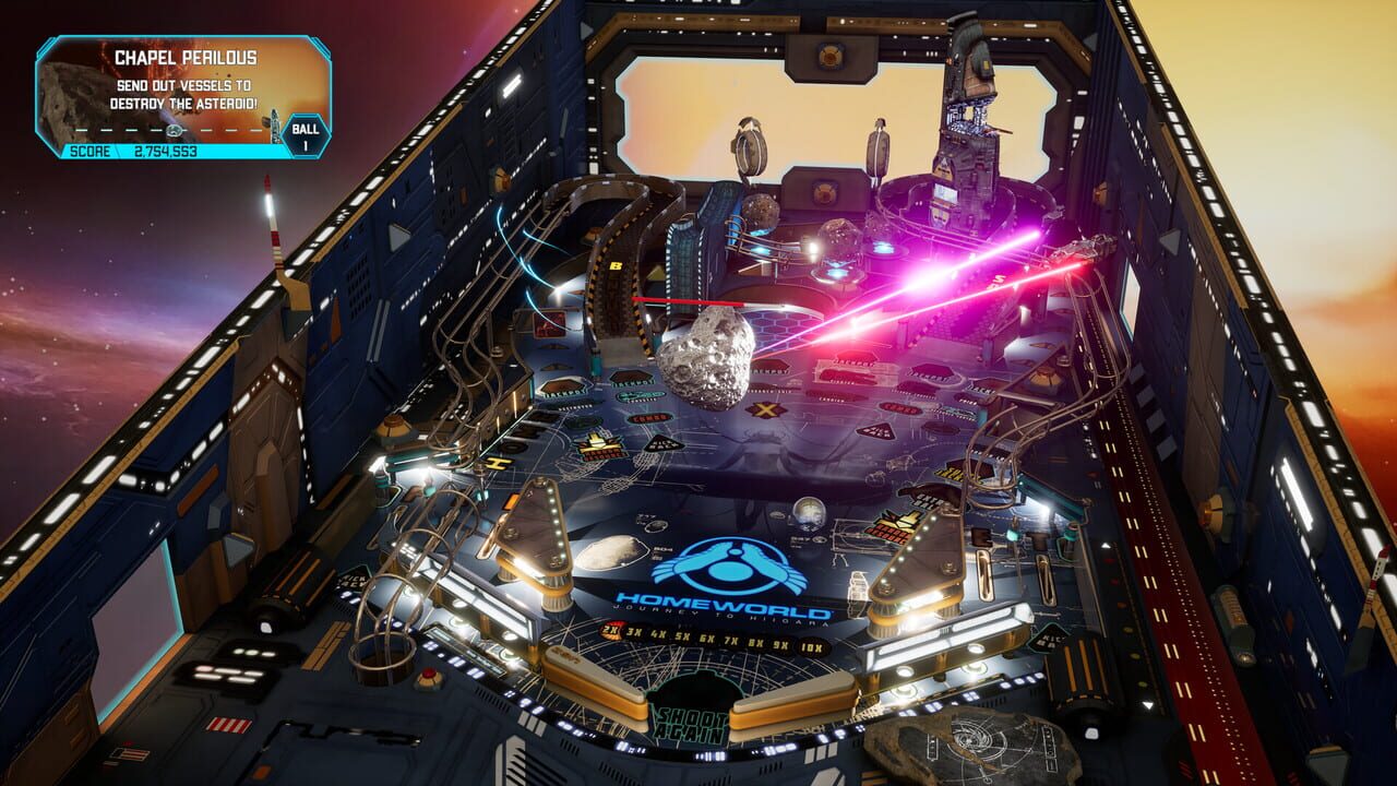 Pinball FX: Homeworld - Journey to Hiigara Pinball Image