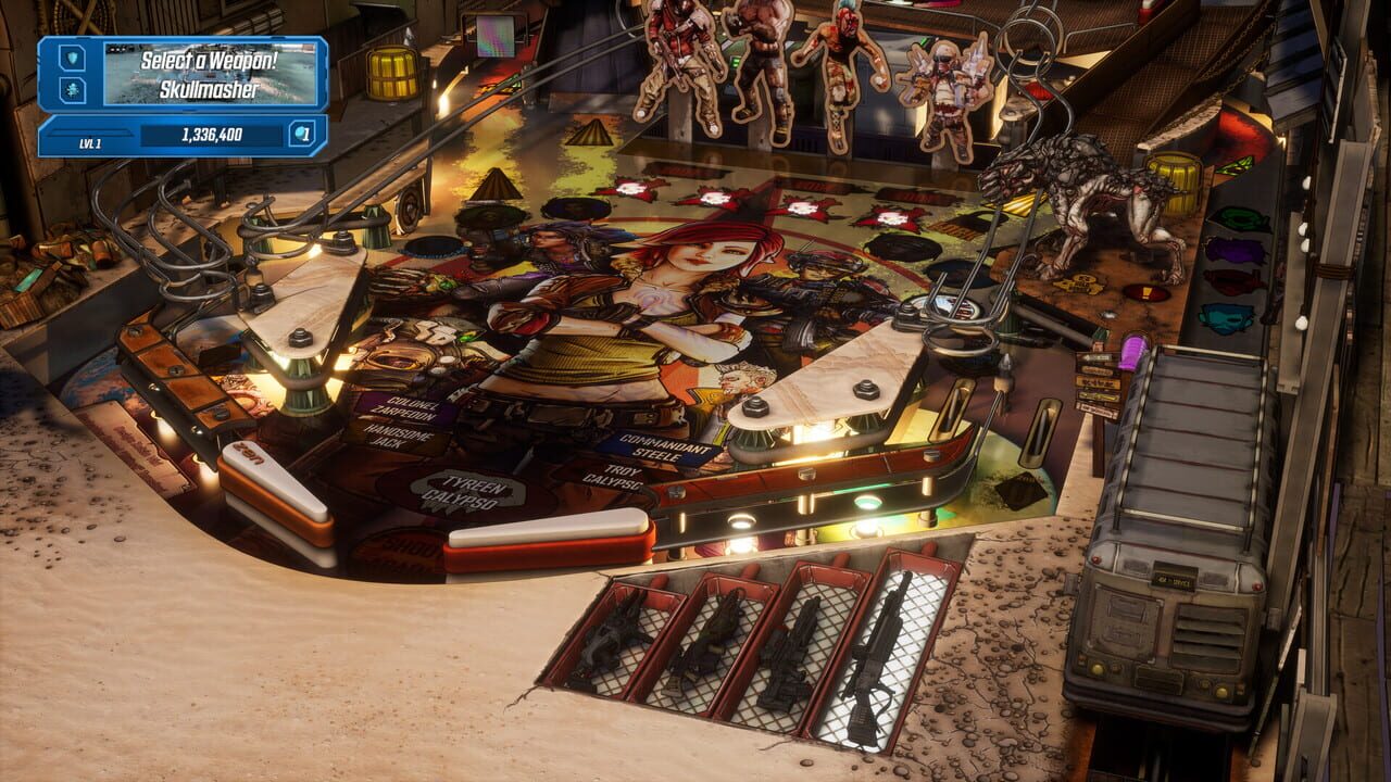 Pinball FX: Borderlands - Vault Hunter Pinball Image