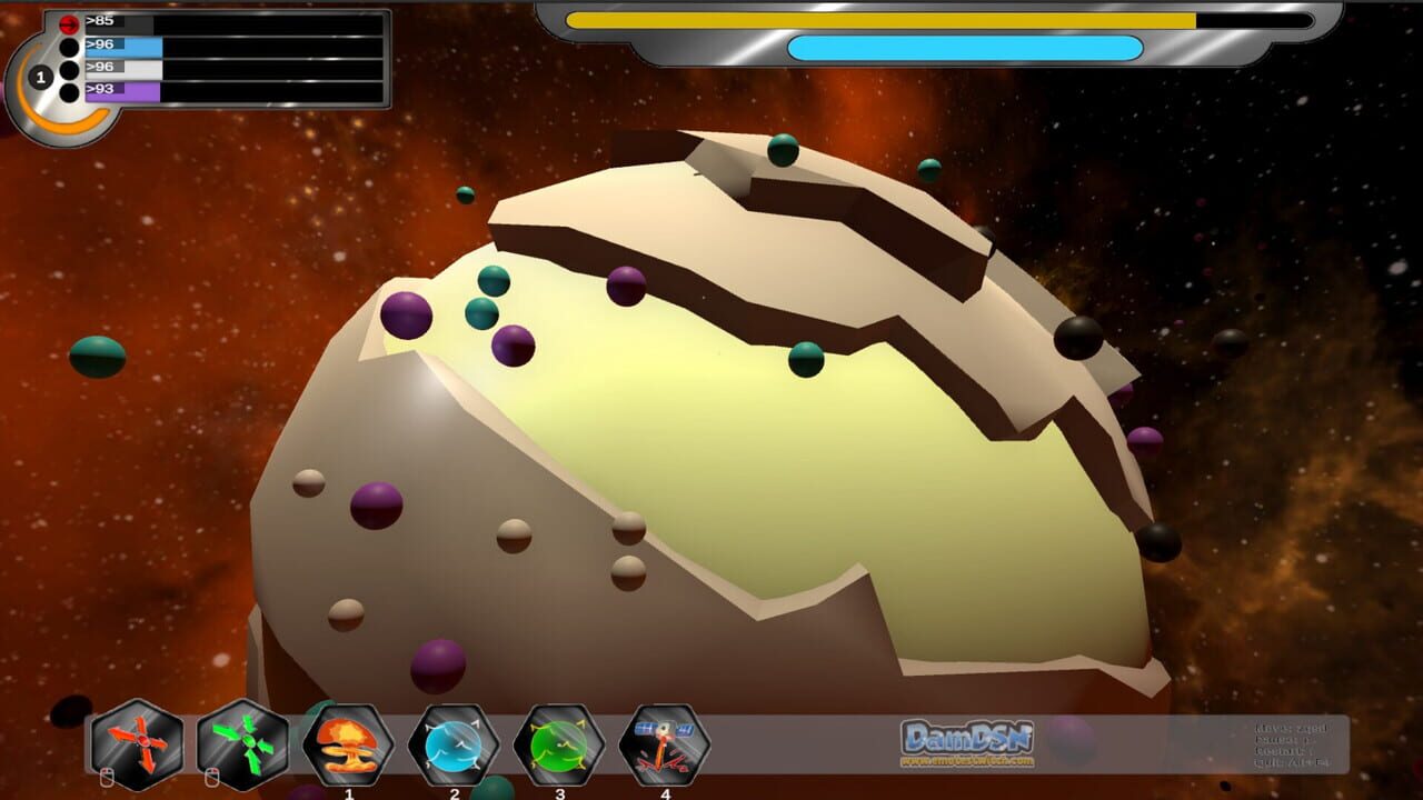 Marbles in Space — Screenshot 2