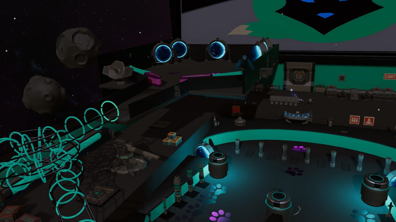 Roxy Raccoon's Pinball Panic: Space Spectacular Image