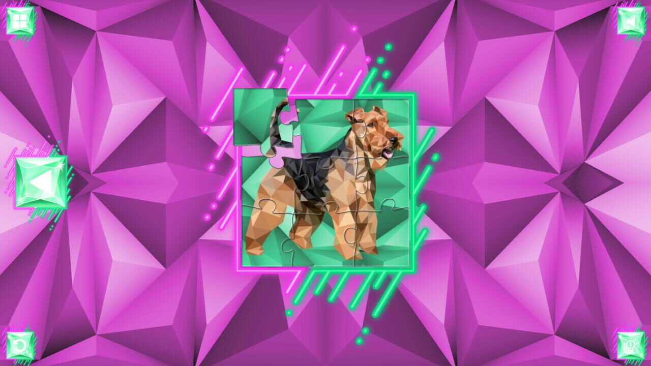 Poly Jigsaw: Dogs — Screenshot 5