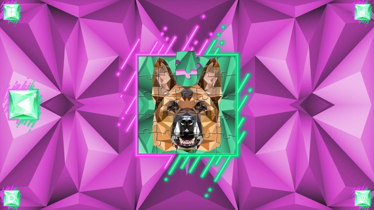 Poly Jigsaw: Dogs — Screenshot 2