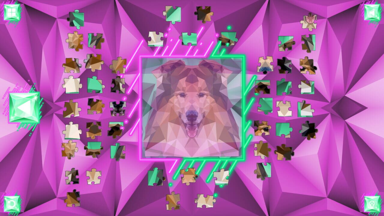 Poly Jigsaw: Dogs — Screenshot 3
