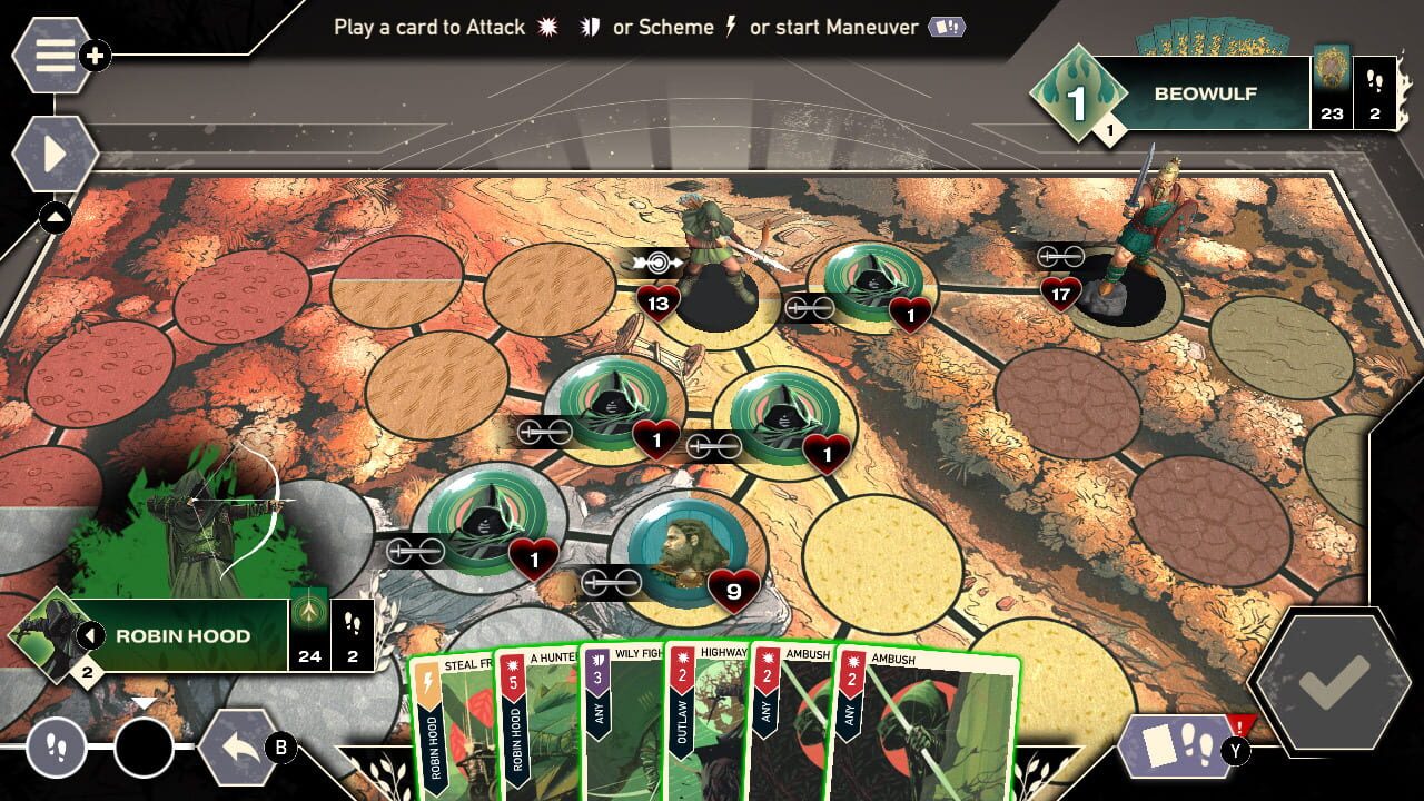 Unmatched: Digital Edition - Robin Hood — Screenshot 1