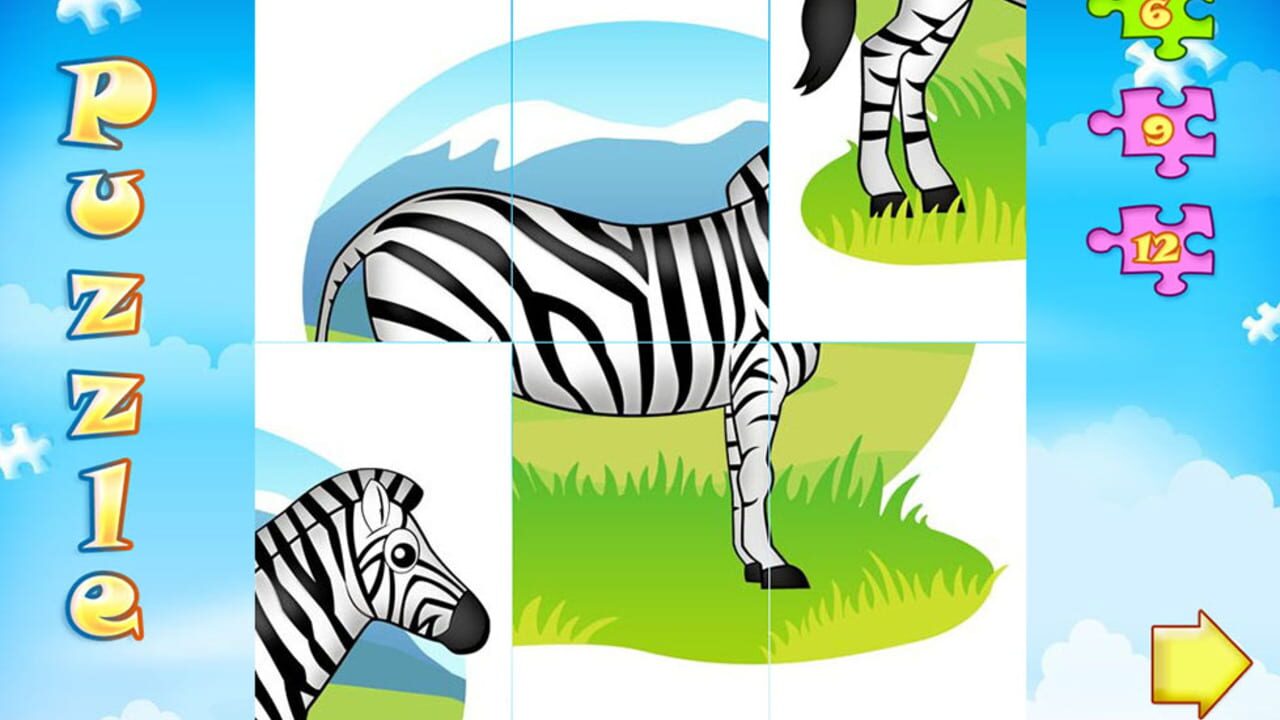123 Kids Fun Puzzle Blue — Screenshot 2