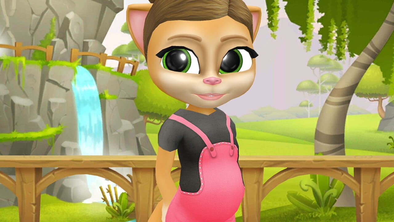 Pregnant Talking Cat Emma Image