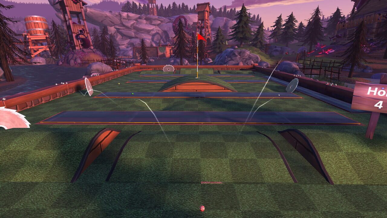 Golf With Your Friends: Corrupted Forest Course Image