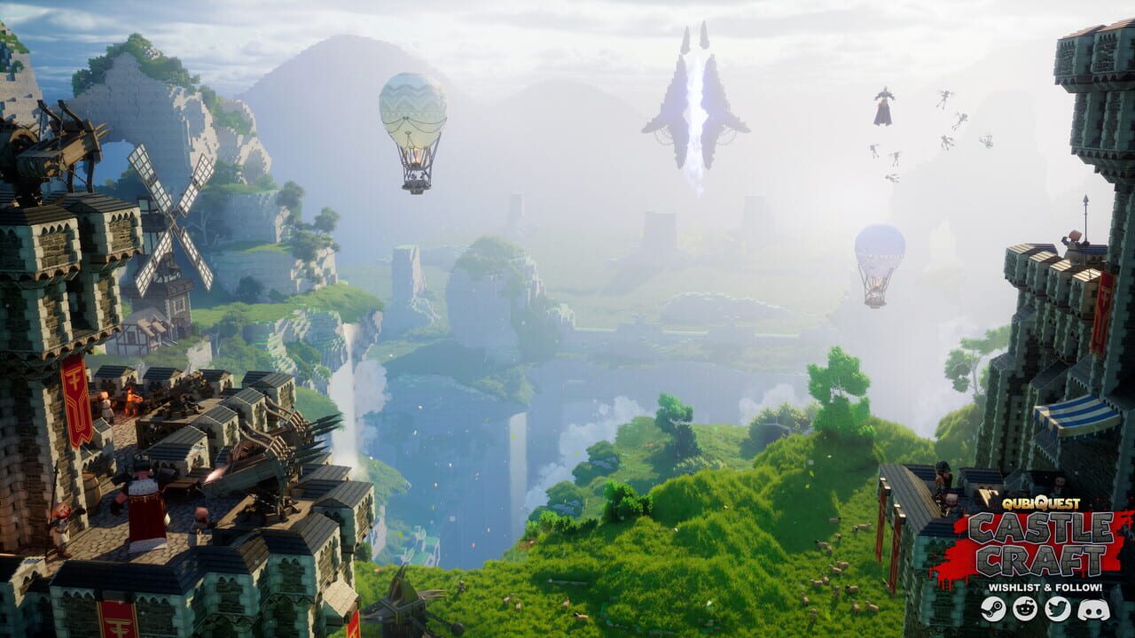 Screenshot de QubiQuest: Castle Craft