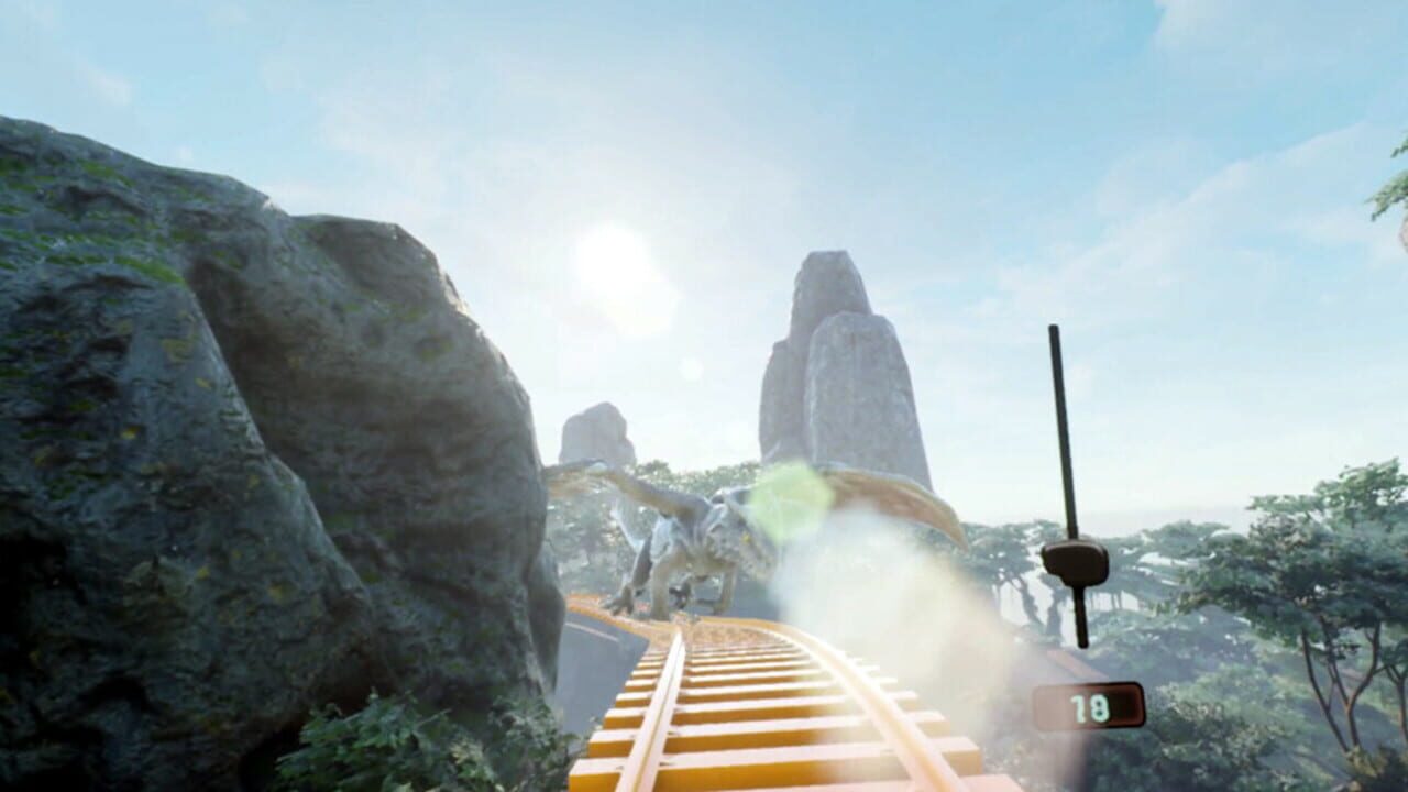 Immersive Jurassic World Roller Coaster VR — Screenshot 1