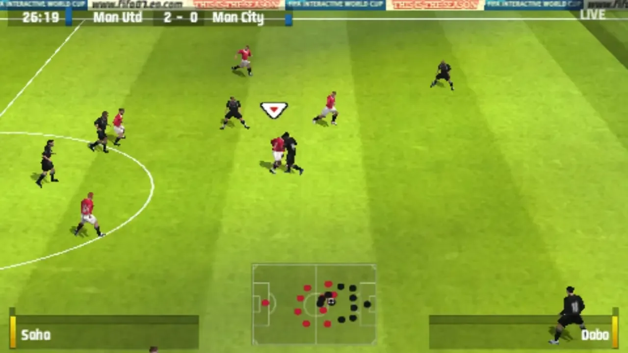 FIFA Soccer 07 screenshot 1