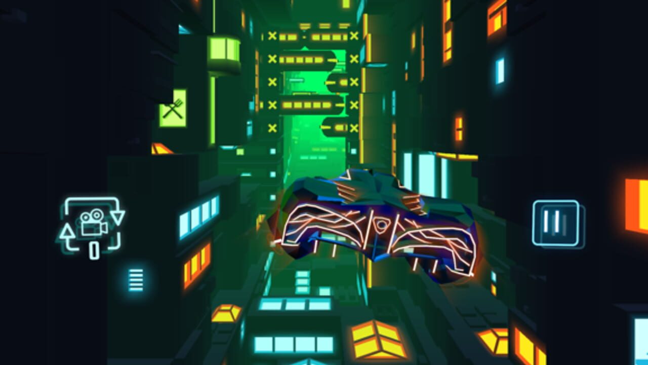 Neon Flytron: Cyberpunk Flight — Screenshot 2