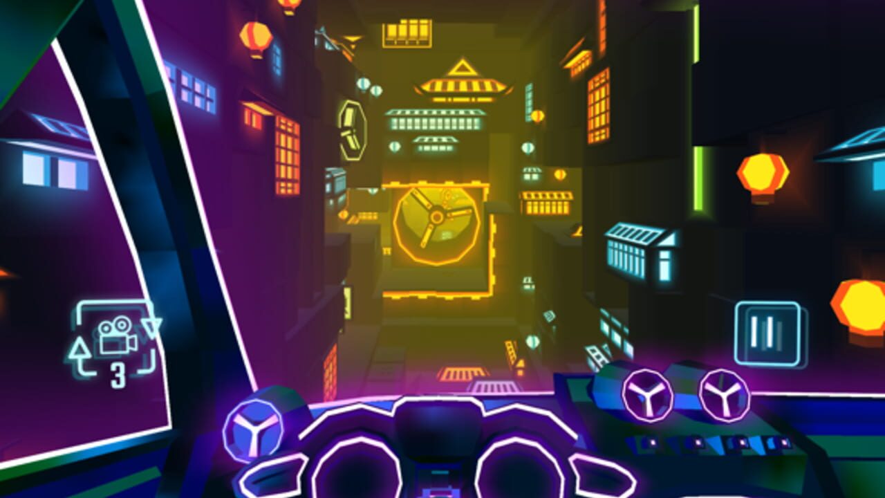 Neon Flytron: Cyberpunk Flight — Screenshot 3