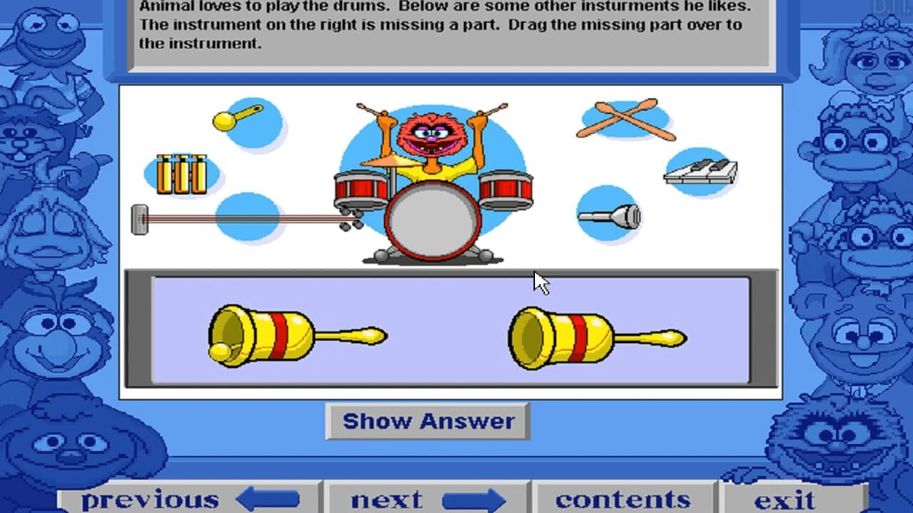 Muppets Sorting and Ordering — Screenshot 2