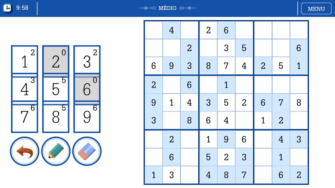 Sudoku: O Globo — Screenshot 2