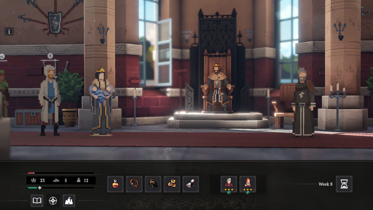 Screenshot de Yes, Your Grace: Snowfall