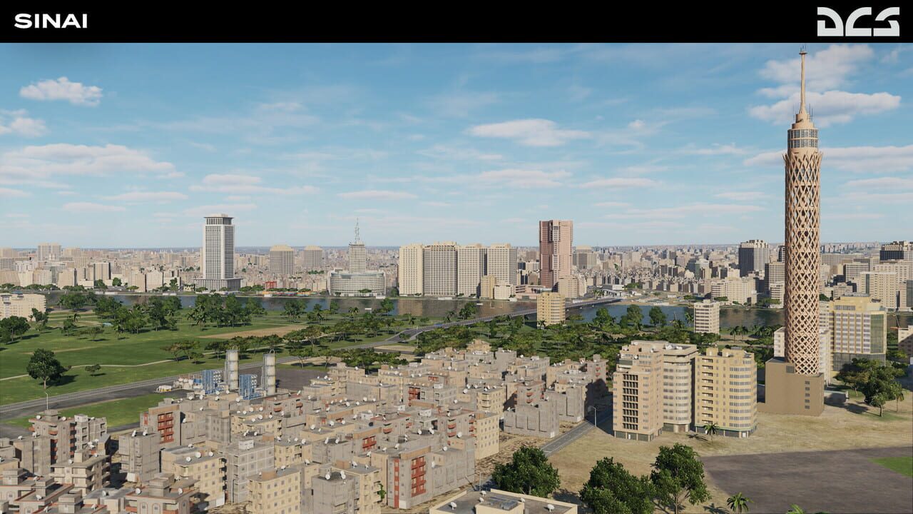 DCS World: Sinai Map Image