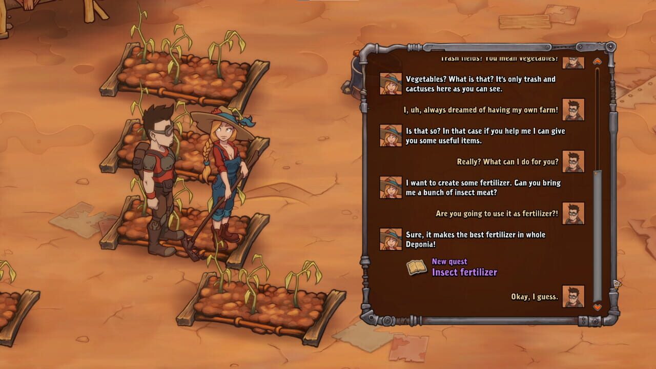 Screenshot de Surviving Deponia
