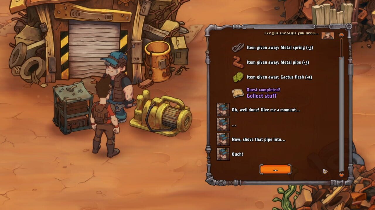 Screenshot de Surviving Deponia