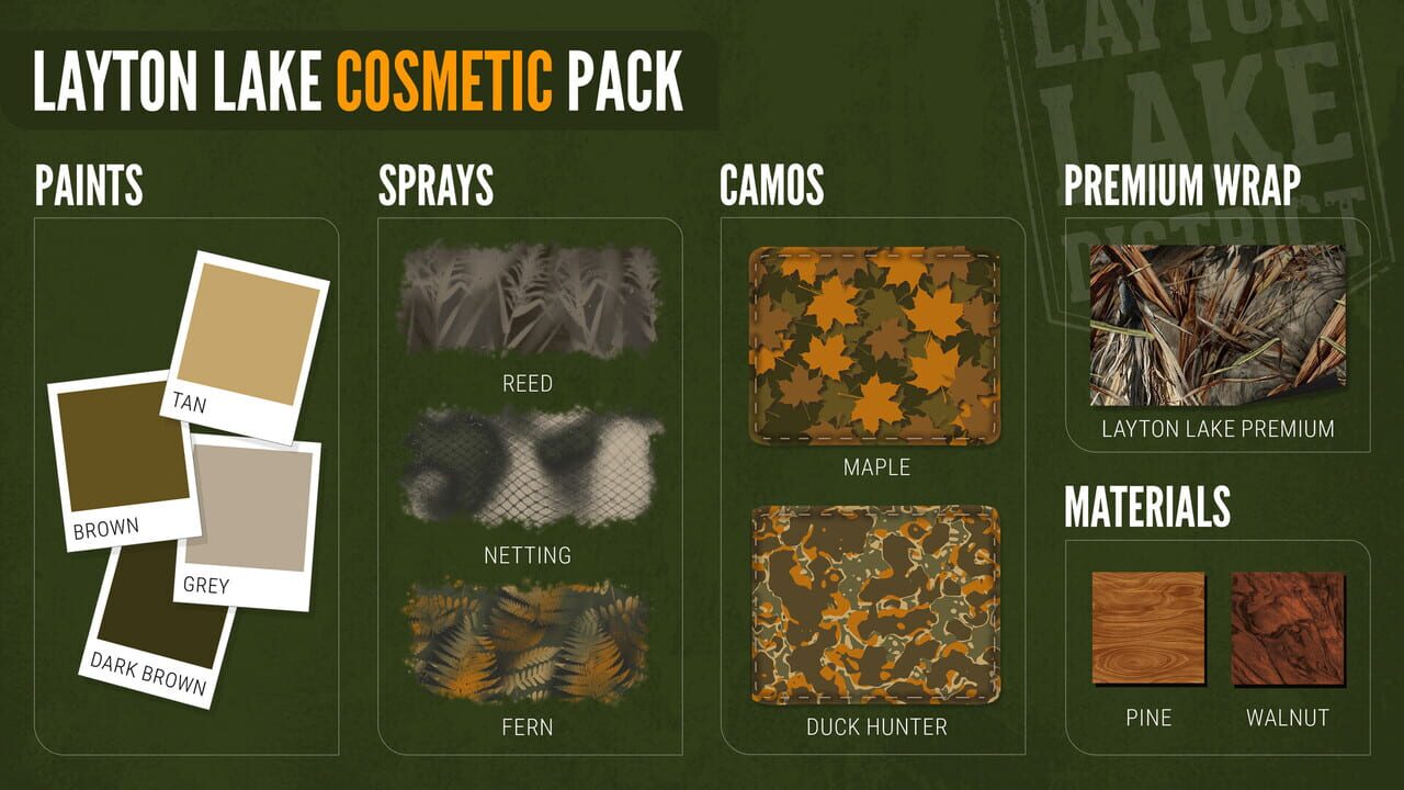 The Hunter: Call of the Wild - Layton Lake Cosmetic Pack