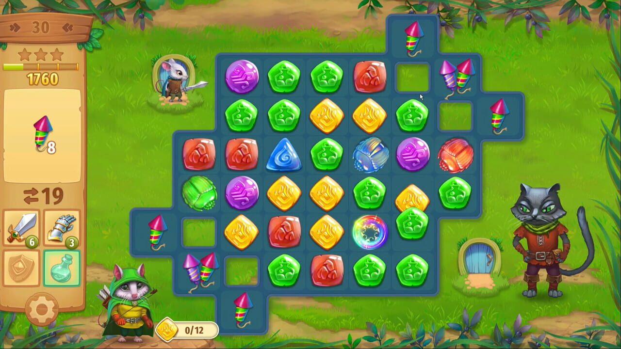Strongblade: Match 3 Puzzle and Match-3 Adventure — Screenshot 2