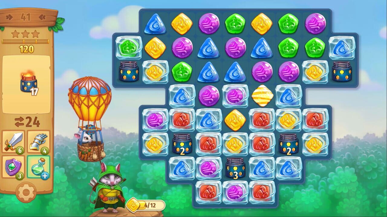 Strongblade: Match 3 Puzzle and Match-3 Adventure — Screenshot 4
