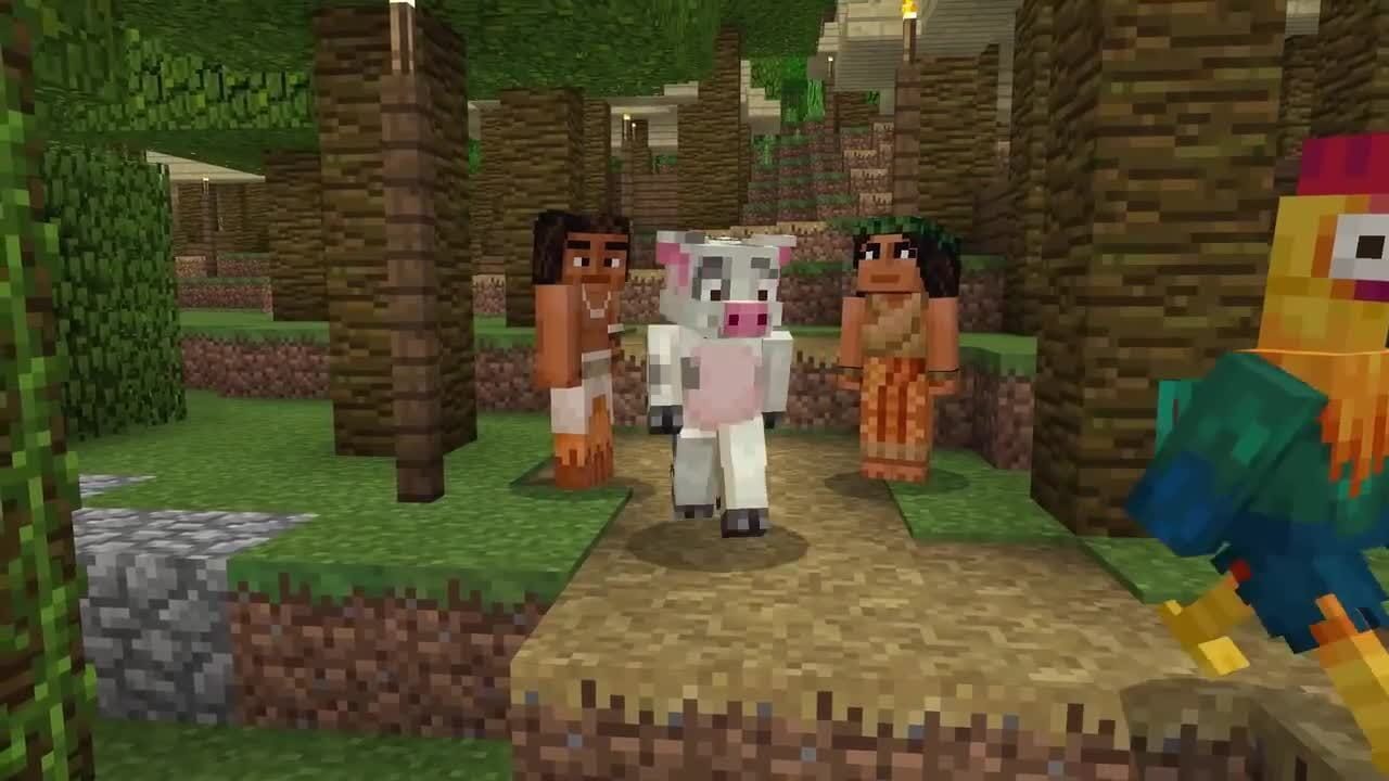 Minecraft: Moana Character Pack Image